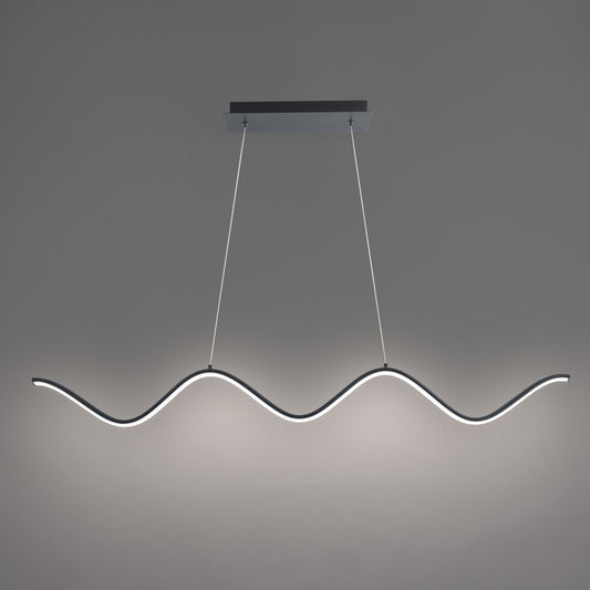 Morae 44in. LED Pendant Light 3000K in Black