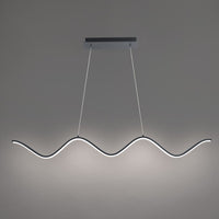 Morae 44in. LED Pendant Light 3000K in Black