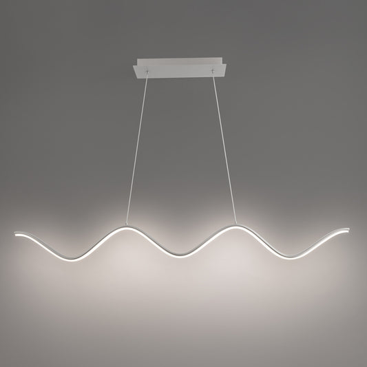 Morae 44in. LED Pendant Light 3000K in Brushed Nickel
