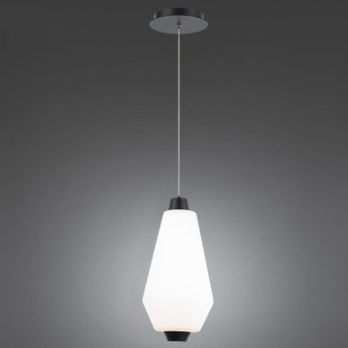 Amelia 14in. LED Mini Pendant Light 3000K in Black
