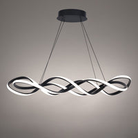 INTERLACE 39in. LED Pendant Light 3000K in Black
