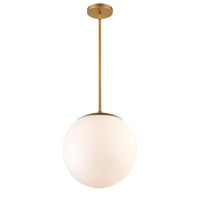 NIVEOUS 13in. LED Pendant Light 3000K in Aged Brass