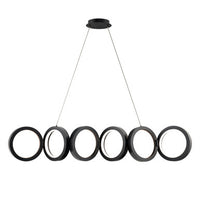 Cabot 48in. LED Linear Pendant 4000K in Black