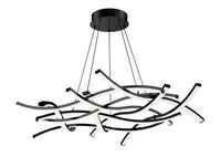 Divergence 44in. LED Chandelier Light 3000K in Black