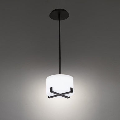 LAUREL 8in. LED Mini Pendant Light 3000K in Black