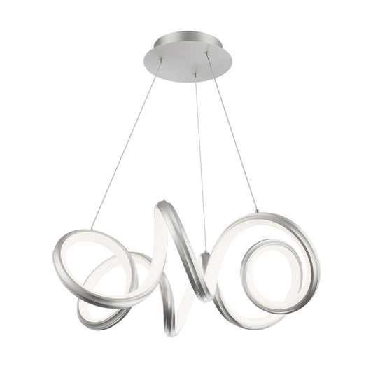 Mamba 26in. LED Pendant Light 3000K in Brushed Nickel