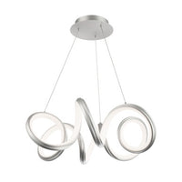 Mamba 26in. LED Pendant Light 3000K in Brushed Nickel