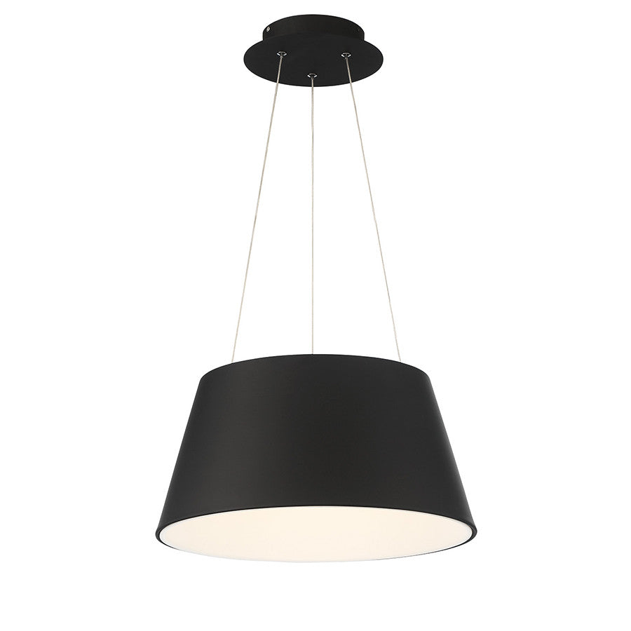 Vida 24in. LED Pendant Light 3000K in Black