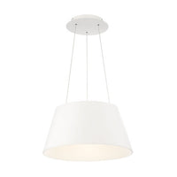 Vida 24in. LED Pendant Light 3000K in White