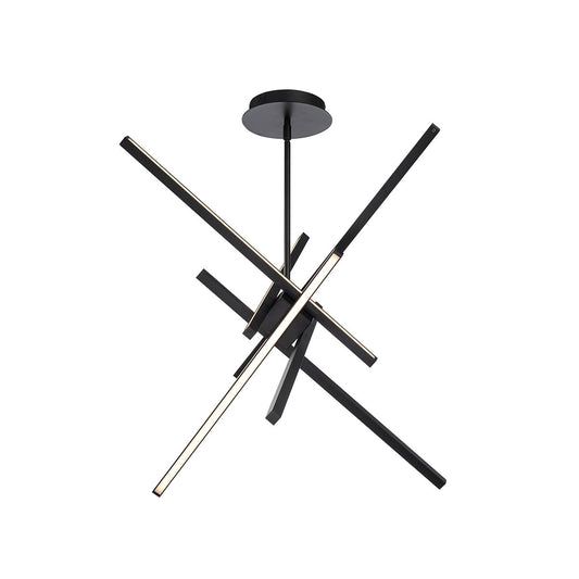 PARALLAX 29in. LED Chandelier Light 3000K in Black