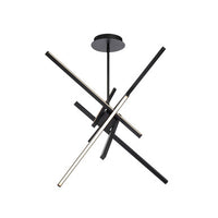 PARALLAX 29in. LED Chandelier Light 3000K in Black