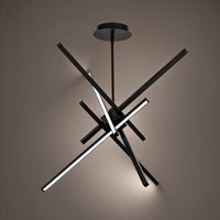 PARALLAX 39in. LED Chandelier Light 3000K in Black