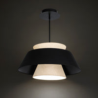 ROCKABILLY 26in. LED Pendant Light 3000K in Black