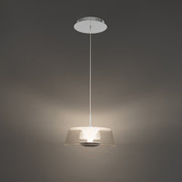 Branwen 09in. LED Mini Pendant Light 3000K in Chrome