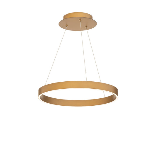 SIRIUS 18in. LED Pendant Light 3000K in Brushed Aluminum