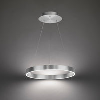SIRIUS 18in. LED Pendant Light 3000K in Brushed Aluminum - PD-81118-AL
