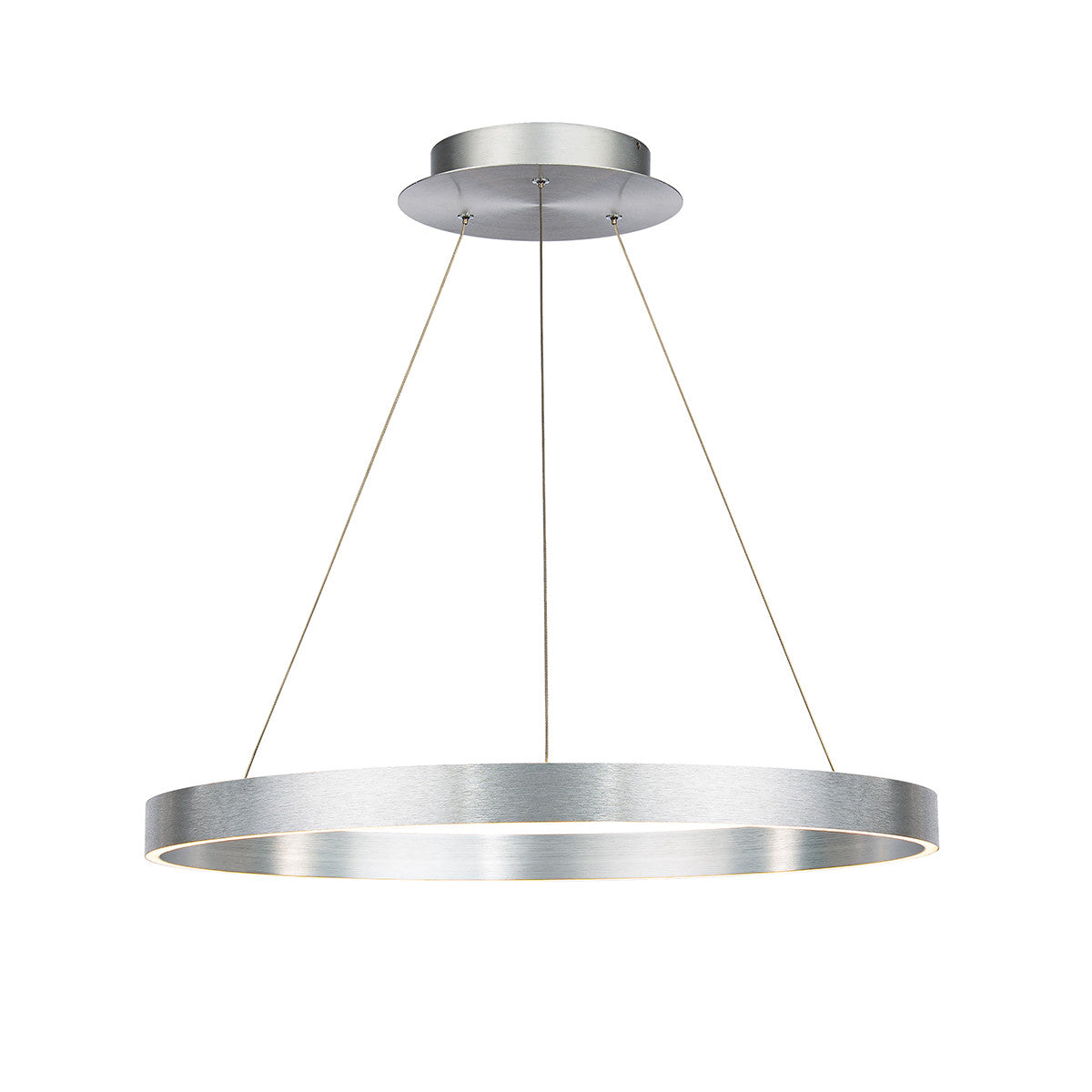 SIRIUS 24in. LED Pendant Light 3000K in Brushed Aluminum - PD-81124-AL