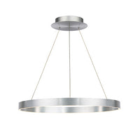 SIRIUS 24in. LED Pendant Light 3000K in Brushed Aluminum - PD-81124-AL
