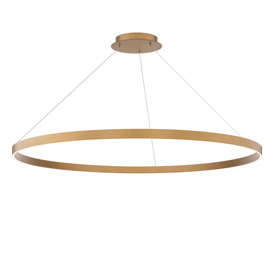 Sirius 48in. LED Pendant Light 3000K in Aged Brass