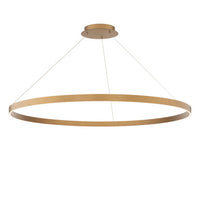 Sirius 48in. LED Pendant Light 3000K in Aged Brass
