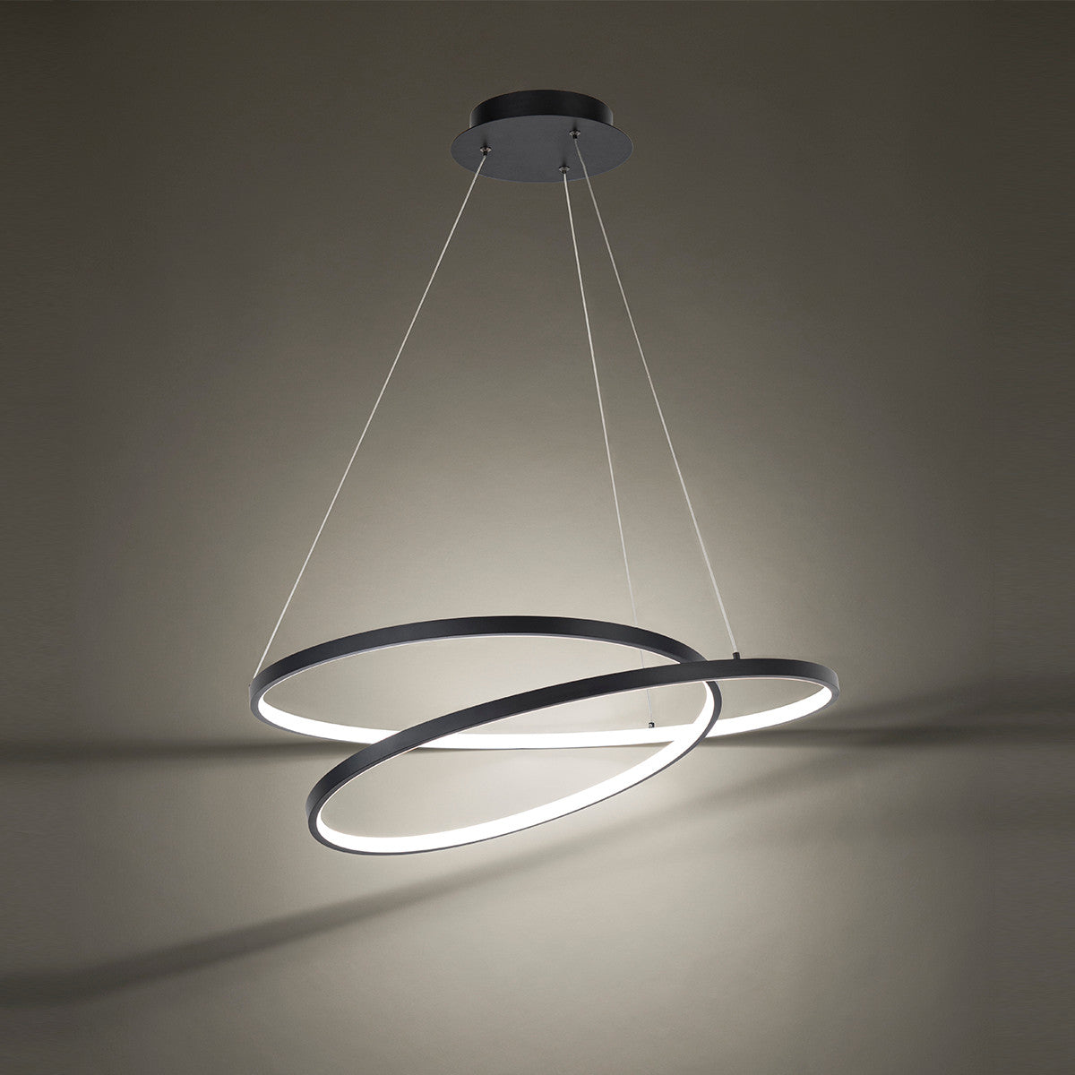 MARQUES 28in. LED Pendant Light 3000K in Black