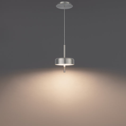 Pierce 10in. LED Mini Pendant Light 3000K in Brushed Nickel