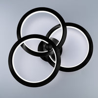 Solaris 40in. LED Pendant Light 3000K in Black