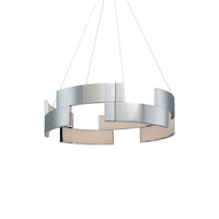 Trap 27in. LED Pendant Light 3000K in Chrome
