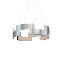 Trap 27in. LED Pendant Light 3000K in Chrome
