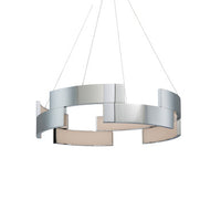 Trap 38in. LED Pendant Light 3000K in Chrome
