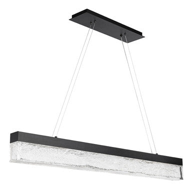 EFFERVESCENT 45in. LED Linear Pendant 3000K in Black