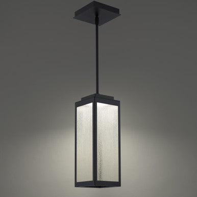 Amherst 21 in. LED Outdoor Pendant Light 3000K in Black