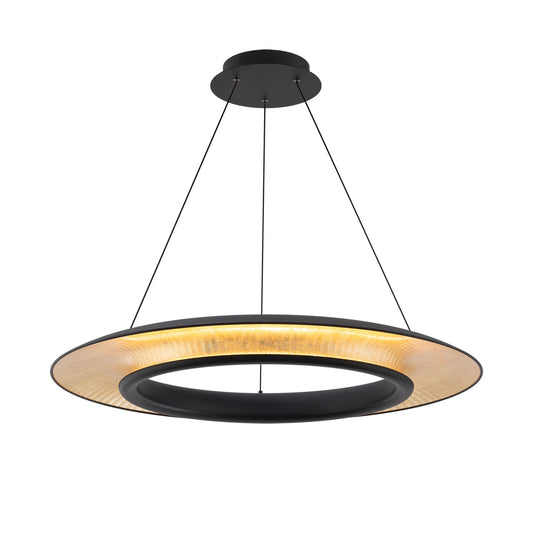 CENTER STAGE 32in. PENDANT 4CCT - PD404632-BK/GL