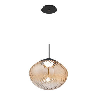 SWAZEY 14IN MINI PENDANT 4CCT - PD407614-BKAM