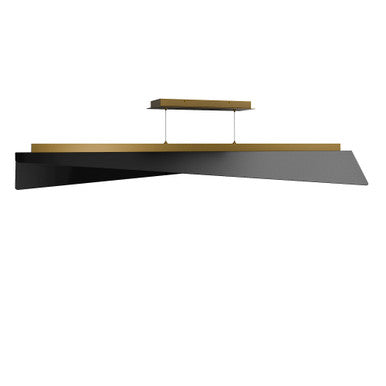 PARASAIL 48in. LINEAR PENDANT 4CCT - PD412648-BK/AB