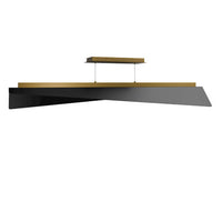 PARASAIL 48in. LINEAR PENDANT 4CCT - PD412648-BK/AB