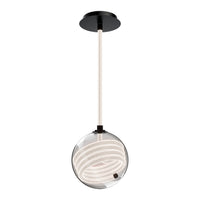 ROPER 9in. MINI PENDANT 4CCT - PD417609-BK