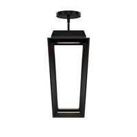 LEVEE 25in. OUTDOOR PENDANT 4CCT - PDW115625-BK