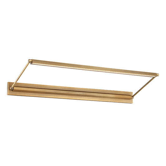 Hudson 34in. LED Picture Light 3000K in Aged Brass