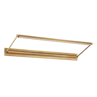 Hudson 34in. LED Picture Light 3000K in Aged Brass