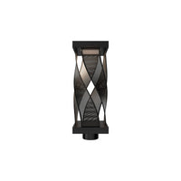 BROCADE 18in. OUTDOOR POST MOUNT 3000K - PMW119618-BK