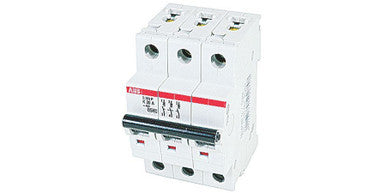 Miniature Circuit Breaker, Toggle Actuator, 20 A, 25 kA Capacity, Branch, Light Gray, 69 mm Dp, 88 mm Ht, Failsafe Bi-Directional Cylinder Lift Load - S203P-K20