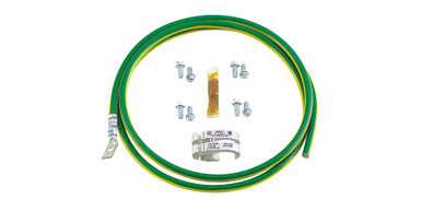 Equipment Bonding Jumper, 6 AWG, Green; Yellow, 60 in. (1524mm) - RGCBNJ660PY