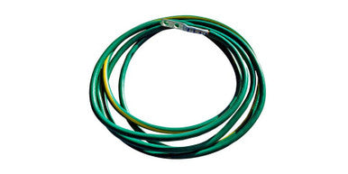 Ground Wire, 6 AWG, 100 in (30M) Spool, 304.8 mm (12 in) H, 69.85 mm (2.75 in) W, Green Finish With Yellow Spiral Tracer - 40159-001