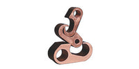 Compression Ground Tap Connector, Figure 6, Run 1/0 Str/ Tap 1/0 Str, CU, Copper - 54860