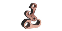 Compression Ground Tap Connector, Figure 6, Run 1/0 Str/ Tap 1/0 Str, CU, Copper - 54860