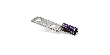 Lug, Compression; Copper; 1/2 in.; 2 Holes; 350 MCM; Red - LCN350