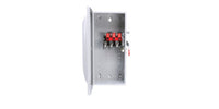 Safety Switch, 100 A, Number of Poles 3, Steel, Single Throw, 240 VAC - US2:GNF323