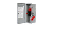Safety Switch, 30 A, Number of Poles 3, Single Throw, 240 VAC - US2:HF321N