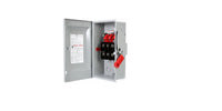 Safety Switch, 60 A, Number of Poles 3, Single Throw, Steel, Lug, 4 W, 240 VAC - US2:HF322N